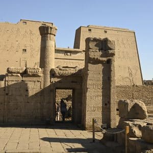 Edfu Tempel bei einer Kreuzfahrt