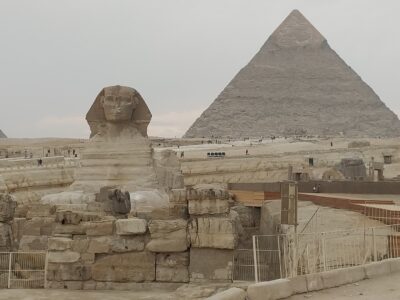 Die Pyramieden von Gizeh und der Sphinx
